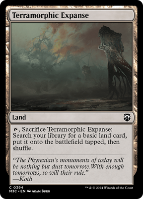Magic: The Gathering - Terramorphic Expanse - Modern Horizons 3 Commander