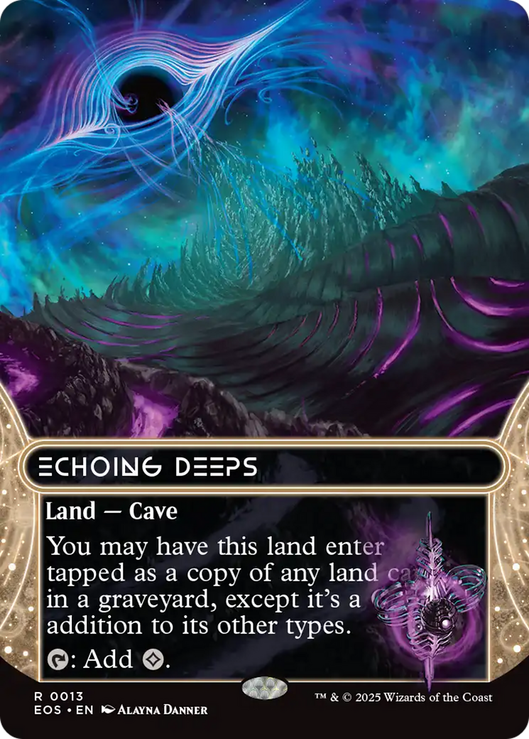 Magic: The Gathering - Echoing Deeps Foil - Edge of Eternities: Stellar Sights