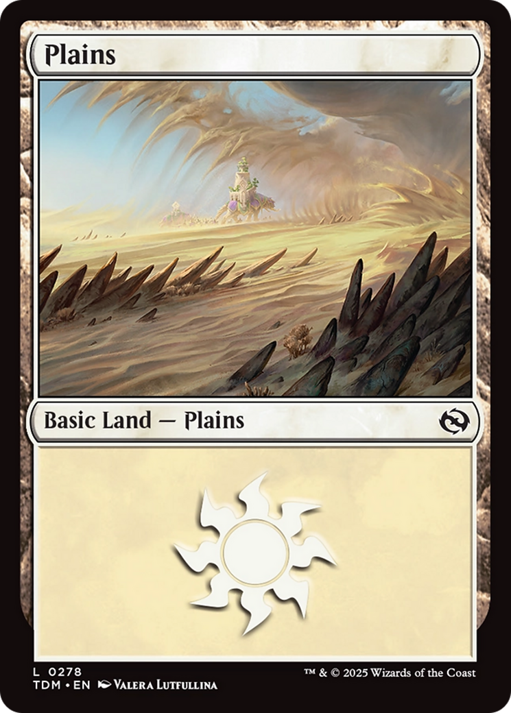 Magic: The Gathering - Plains - Tarkir: Dragonstorm