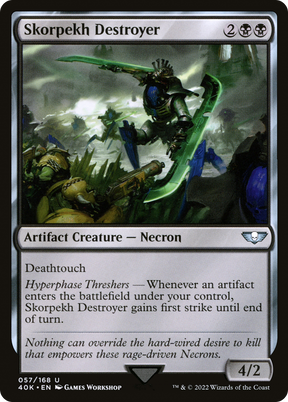 Magic: The Gathering - Skorpekh Destroyer - Warhammer 40000 Commander