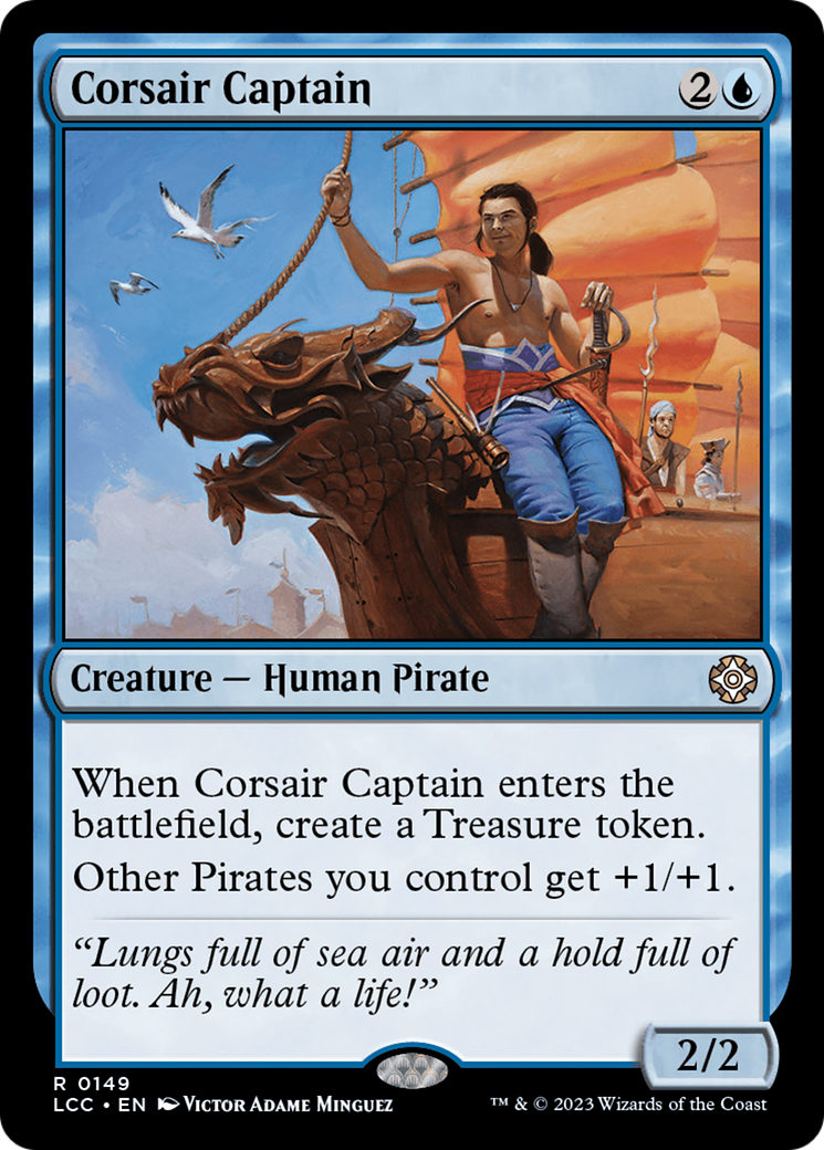 Magic: The Gathering - Corsair Captain - The Lost Caverns of Ixalan Commander