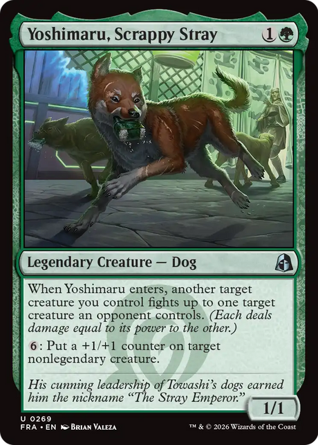 Magic: The Gathering - Yoshimaru, Scrappy Stray - Reality Fracture