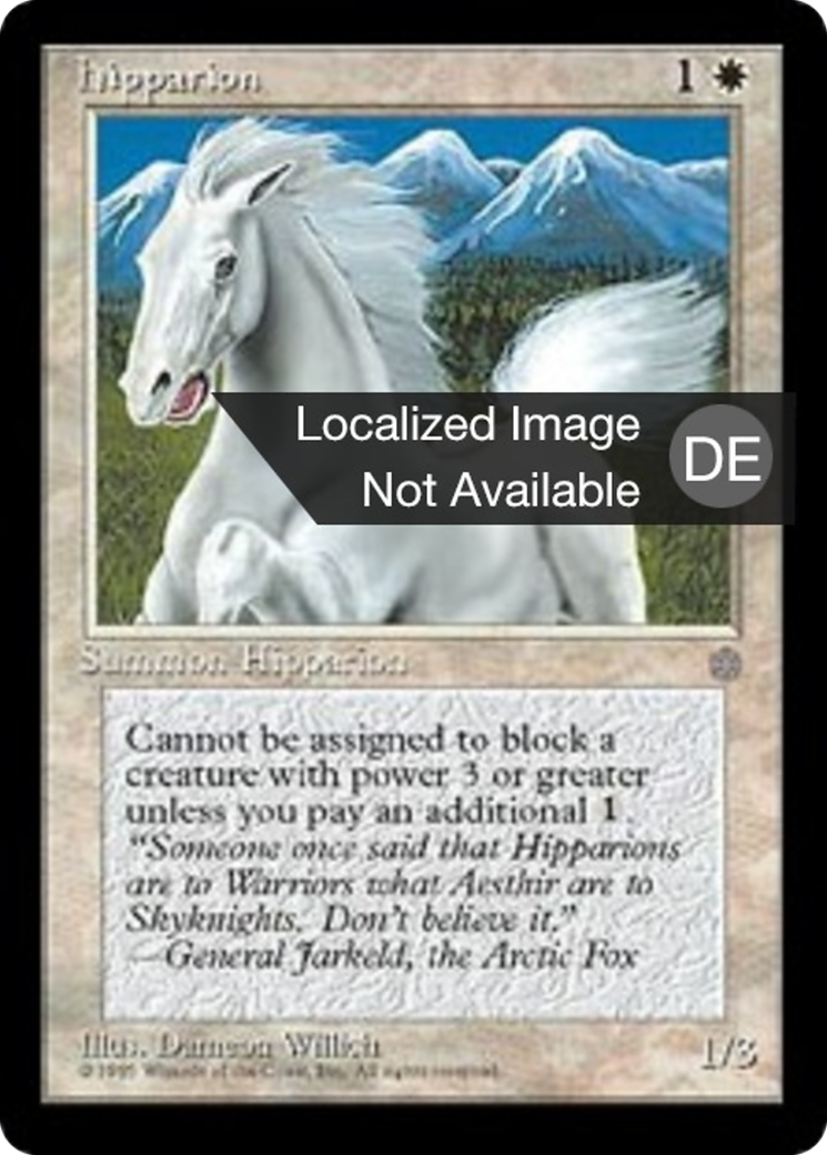 Magic: The Gathering - Hipparion - Ice Age