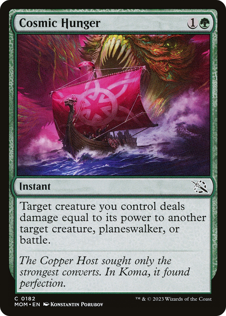 Magic: The Gathering - Cosmic Hunger - March of the Machine