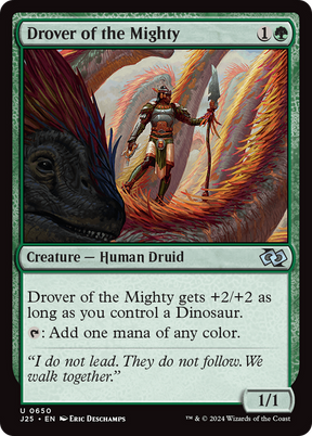 Magic: The Gathering - Drover of the Mighty - Foundations Jumpstart