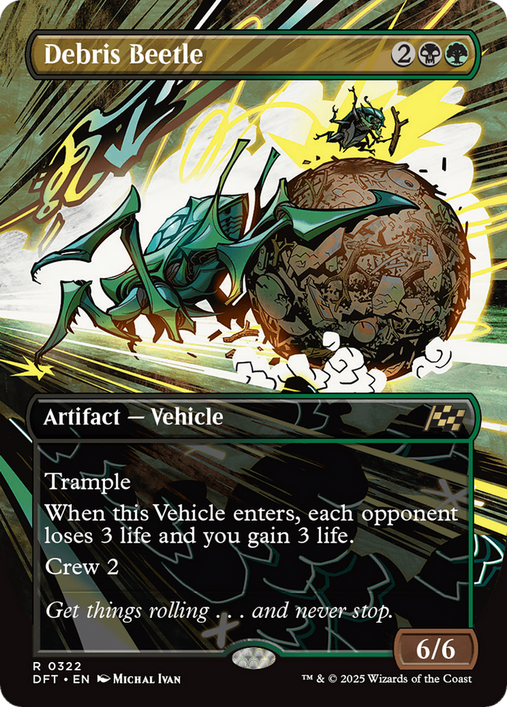 Magic: The Gathering - Debris Beetle - Aetherdrift