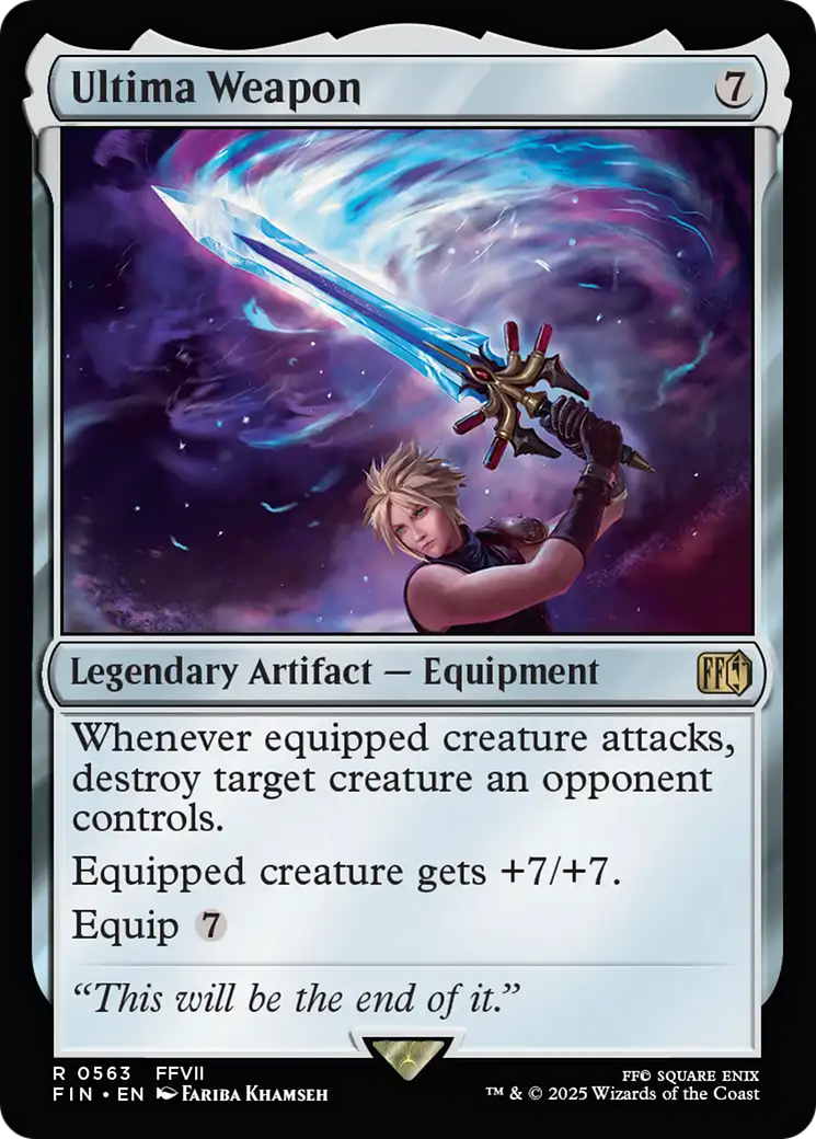 Magic: The Gathering - Ultima Weapon - Final Fantasy