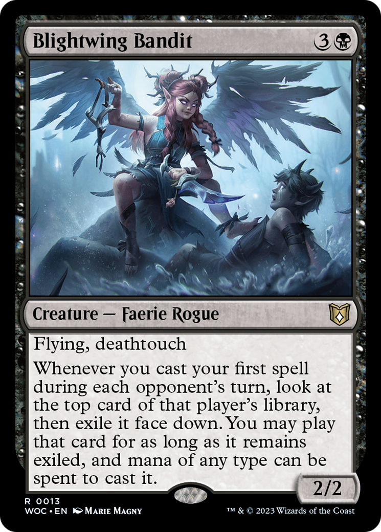 Magic: The Gathering - Blightwing Bandit - Wilds of Eldraine Commander