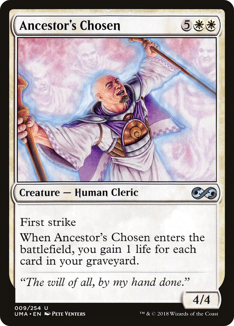Magic: The Gathering - Ancestor's Chosen Foil - Ultimate Masters