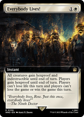 Magic: The Gathering - Everybody Lives! Foil - Doctor Who