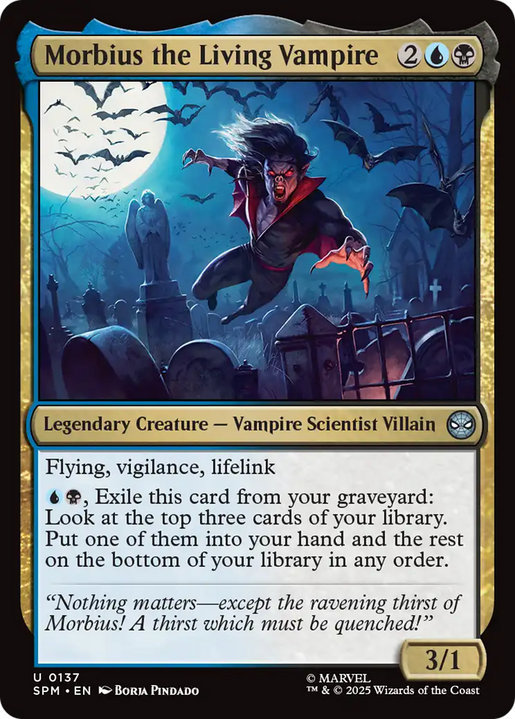Magic: The Gathering - Morbius the Living Vampire - Marvel's Spider-Man