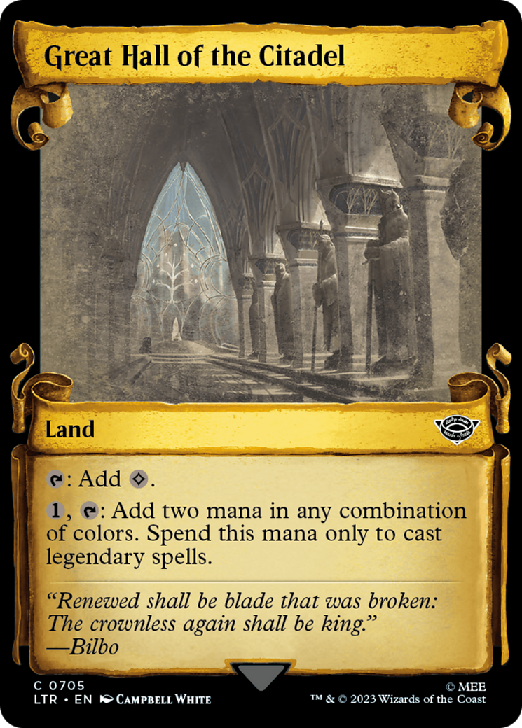 Magic: The Gathering - Great Hall of the Citadel - The Lord of the Rings: Tales of Middle-earth