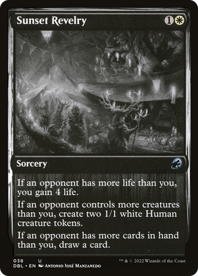 Magic: The Gathering - Sunset Revelry Foil - Innistrad: Double Feature