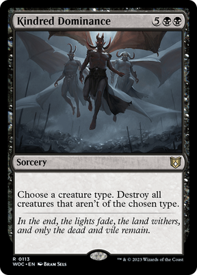 Magic: The Gathering - Kindred Dominance - Wilds of Eldraine Commander
