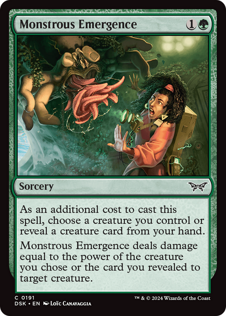 Magic: The Gathering - Monstrous Emergence - Duskmourn: House of Horror