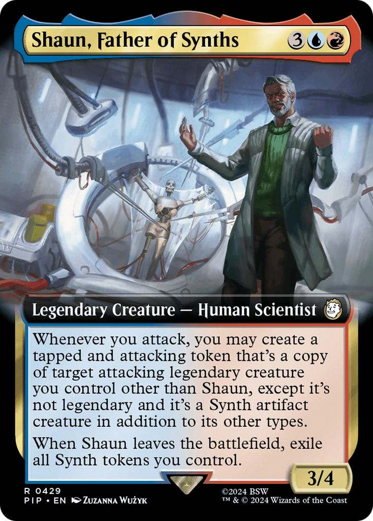 Magic: The Gathering - Shaun, Father of Synths Foil - Fallout