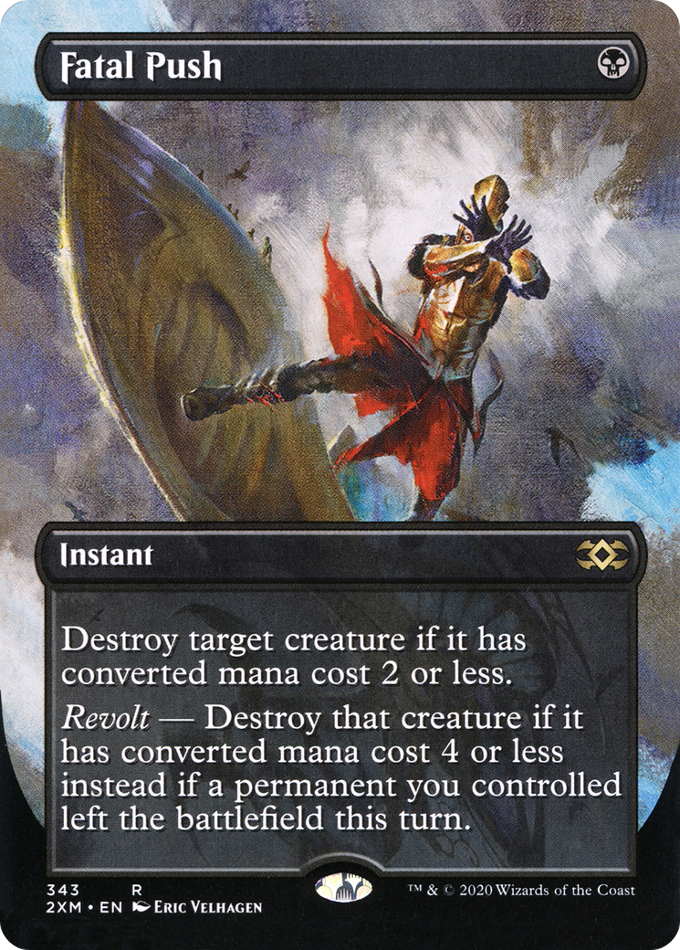 Magic: The Gathering - Fatal Push Foil - Double Masters