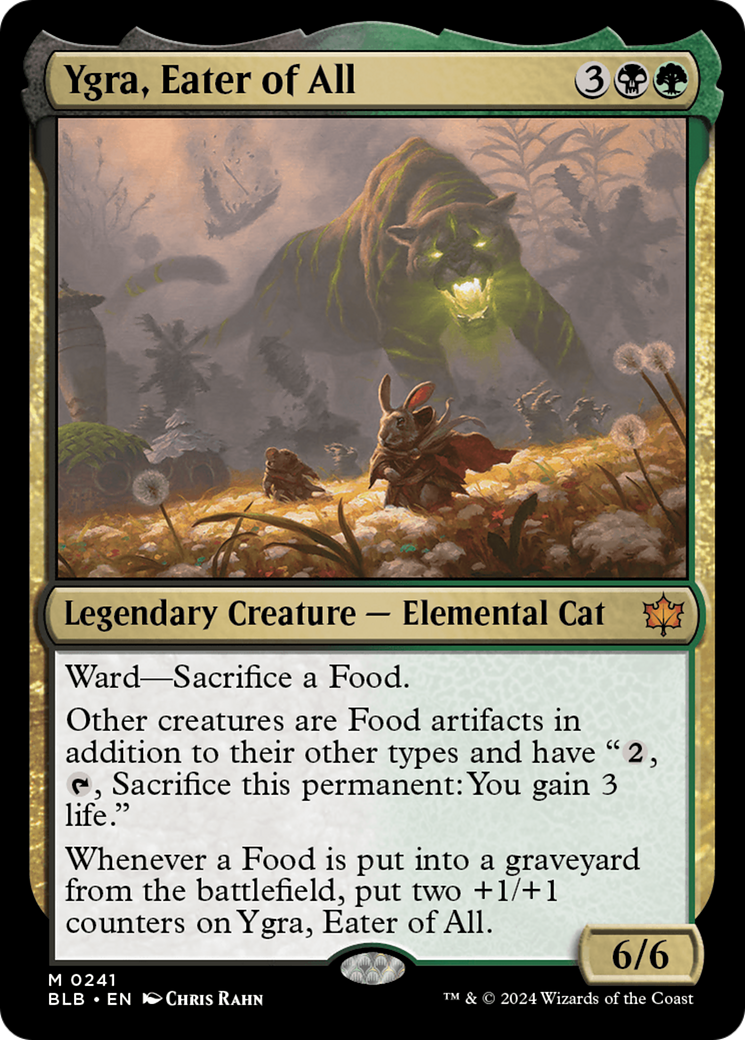 Magic: The Gathering - Ygra, Eater of All Foil - Bloomburrow