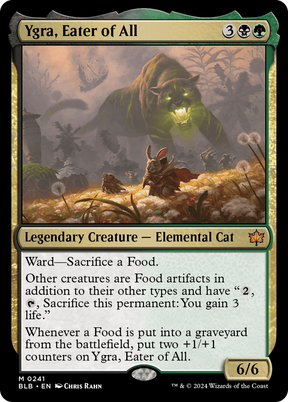 Magic: The Gathering - Ygra, Eater of All Foil - Bloomburrow