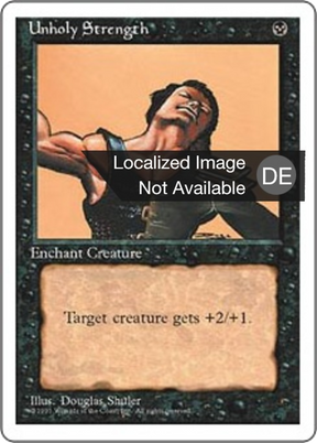 Magic: The Gathering - Unheilige Stärke - Fourth Edition