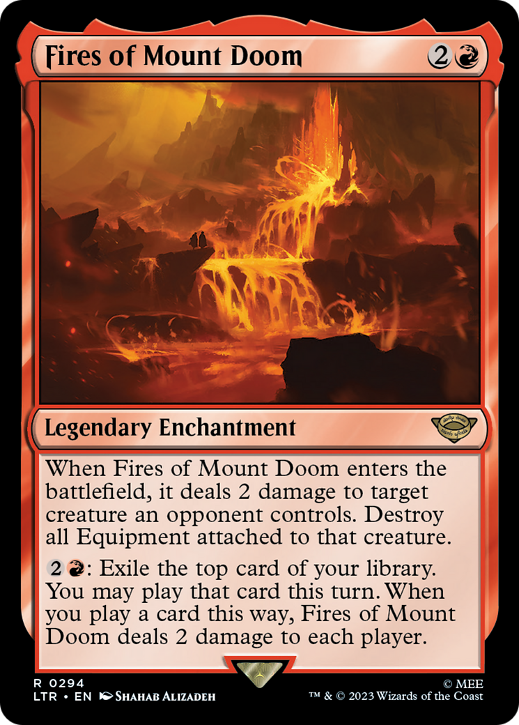 Magic: The Gathering - Fires of Mount Doom - The Lord of the Rings: Tales of Middle-earth