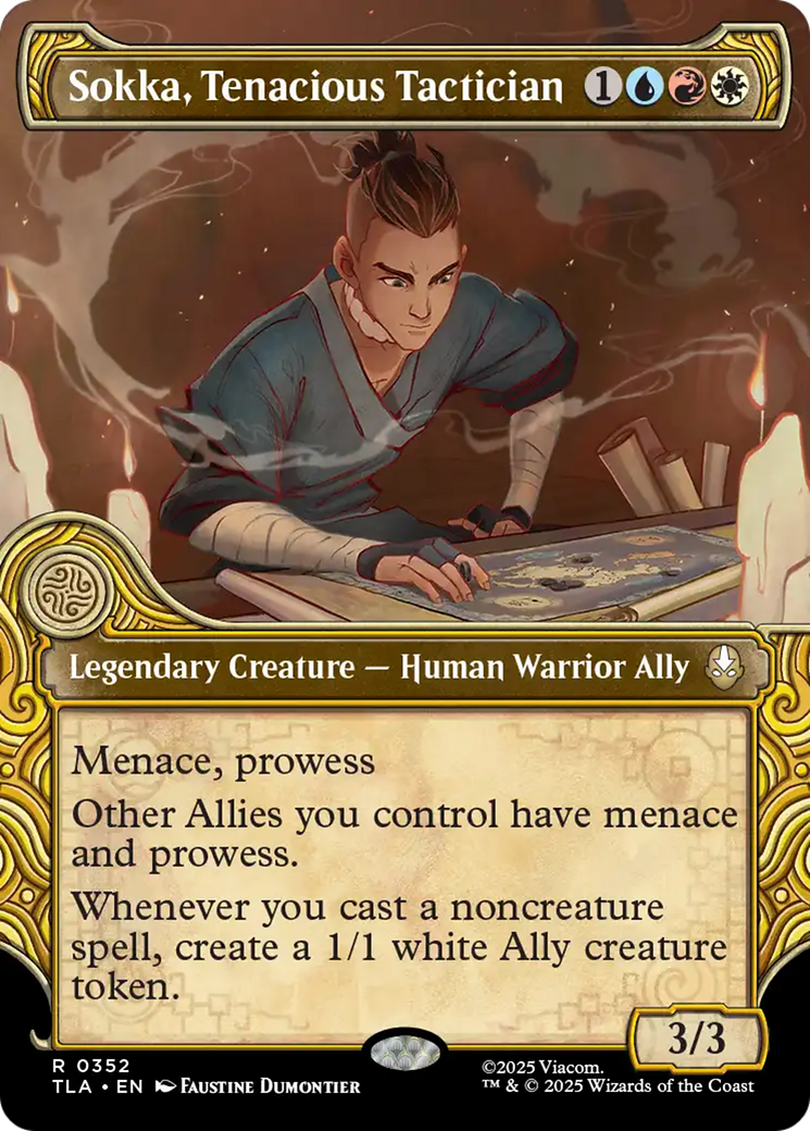 Magic: The Gathering - Sokka, Tenacious Tactician Foil - Avatar: The Last Airbender