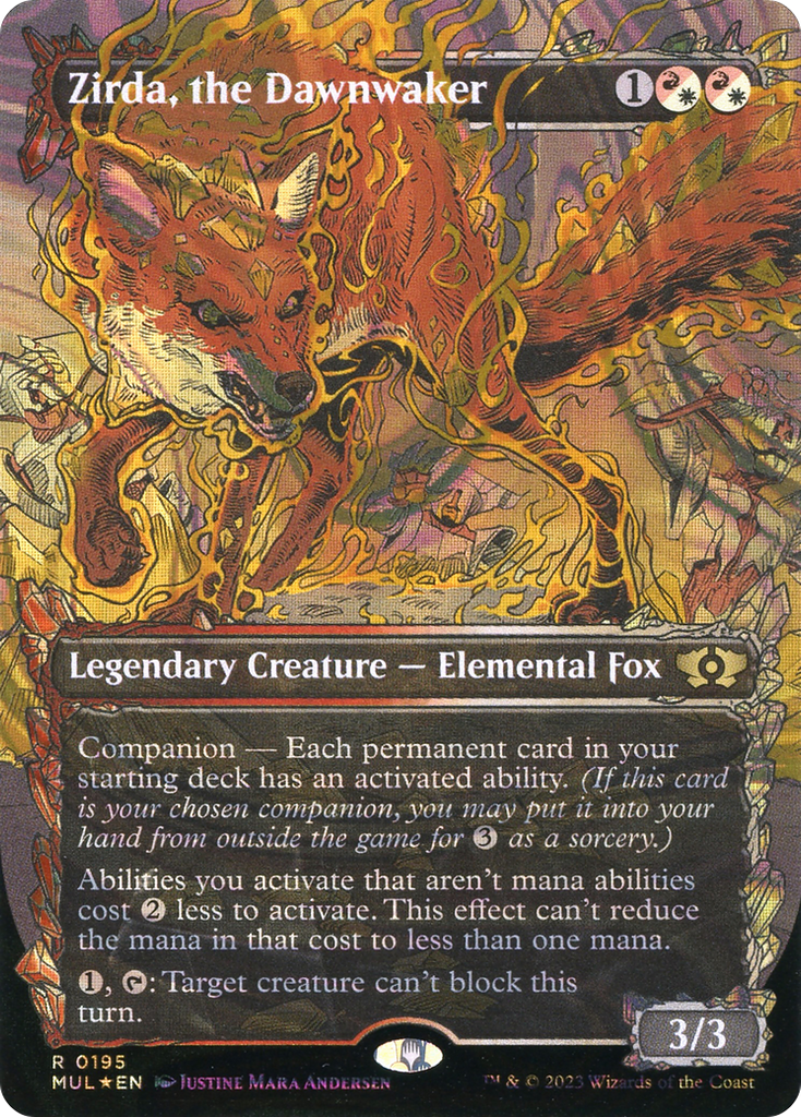 Magic: The Gathering - Zirda, the Dawnwaker Foil - Multiverse Legends