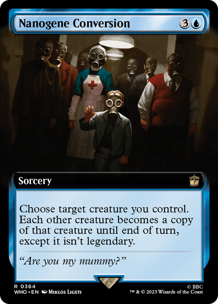 Magic: The Gathering - Nanogene Conversion Foil - Doctor Who