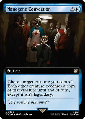 Magic: The Gathering - Nanogene Conversion Foil - Doctor Who