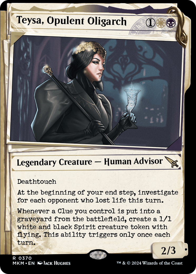 Magic: The Gathering - Teysa, Opulent Oligarch Foil - Murders at Karlov Manor
