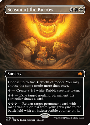 Magic: The Gathering - Season of the Burrow - Bloomburrow