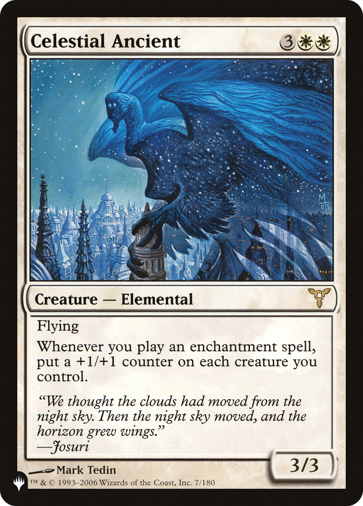 Magic: The Gathering - Celestial Ancient - The List