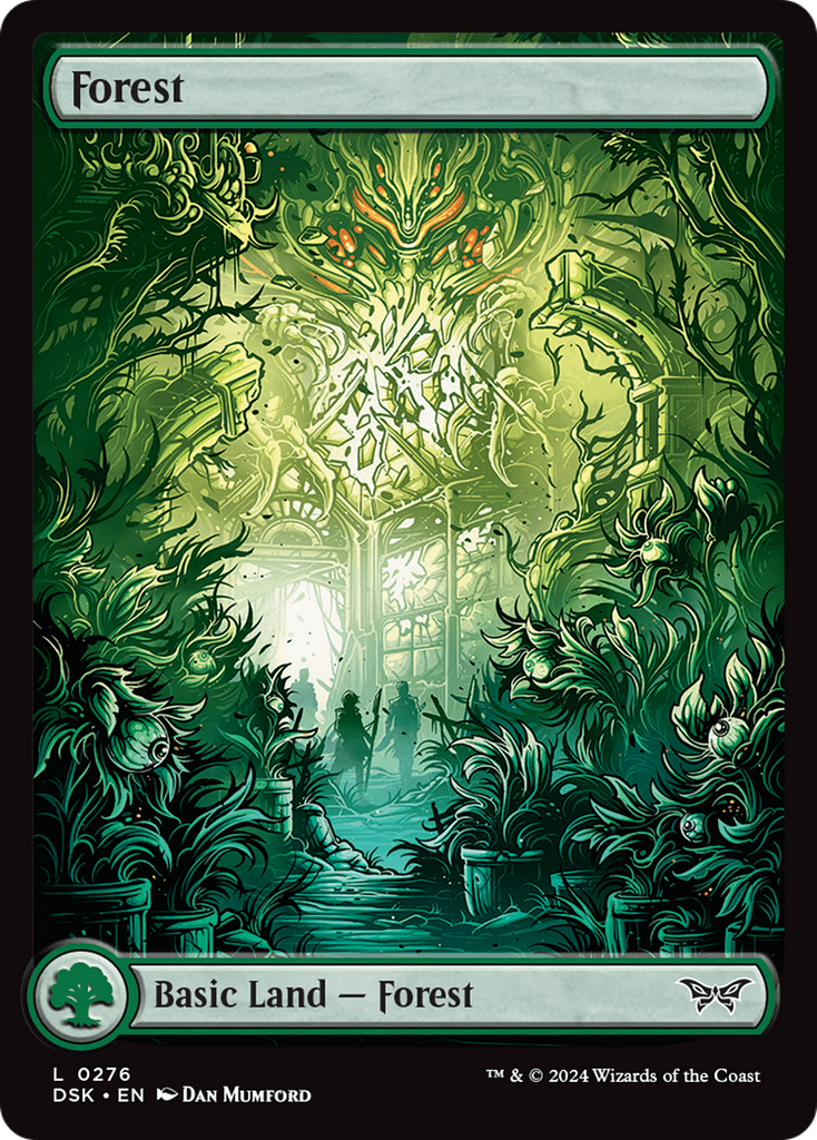 Magic: The Gathering - Forest - Duskmourn: House of Horror