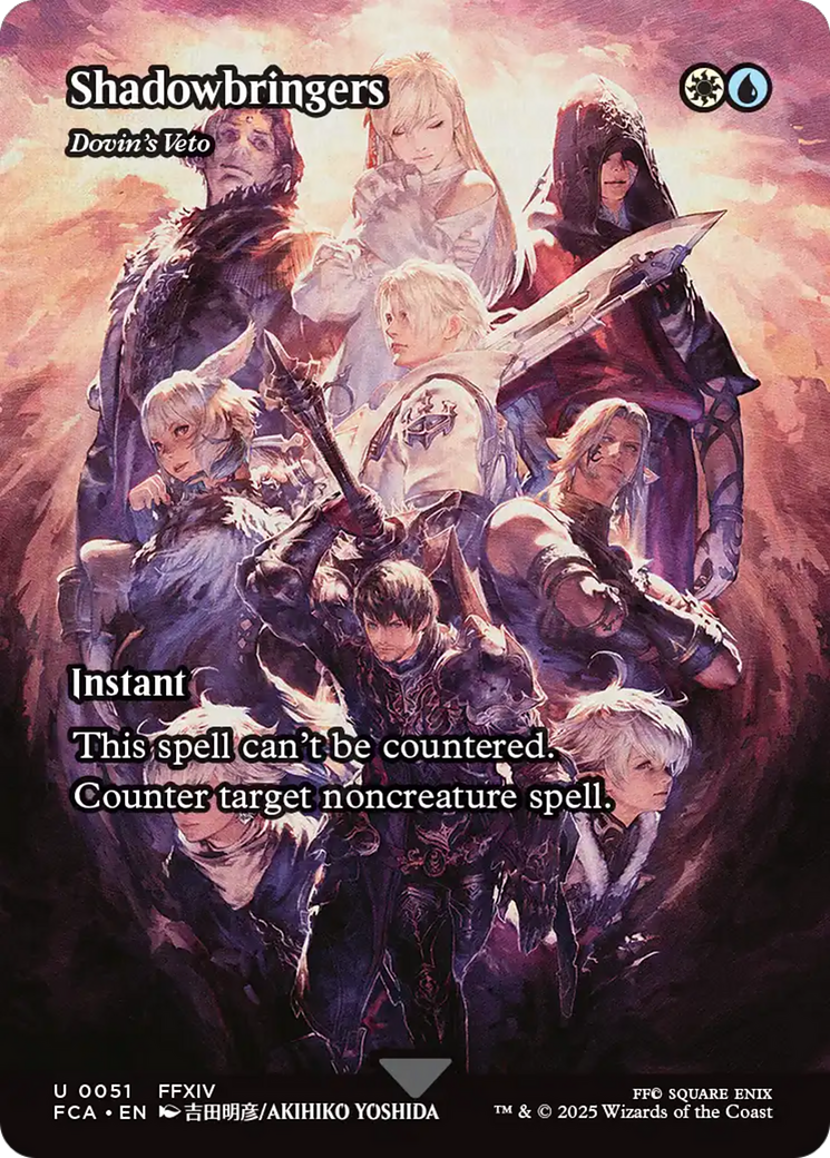 Magic: The Gathering - Dovin's Veto - Final Fantasy: Through the Ages