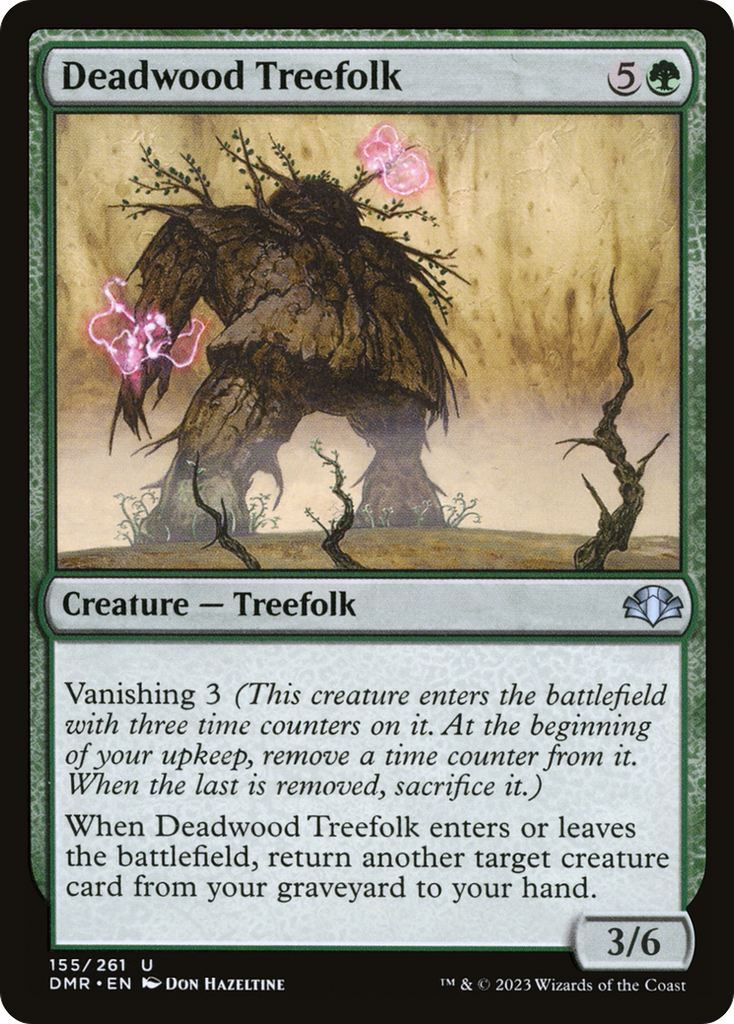 Magic: The Gathering - Deadwood Treefolk - Dominaria Remastered