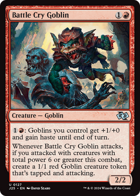 Magic: The Gathering - Battle Cry Goblin - Foundations Jumpstart