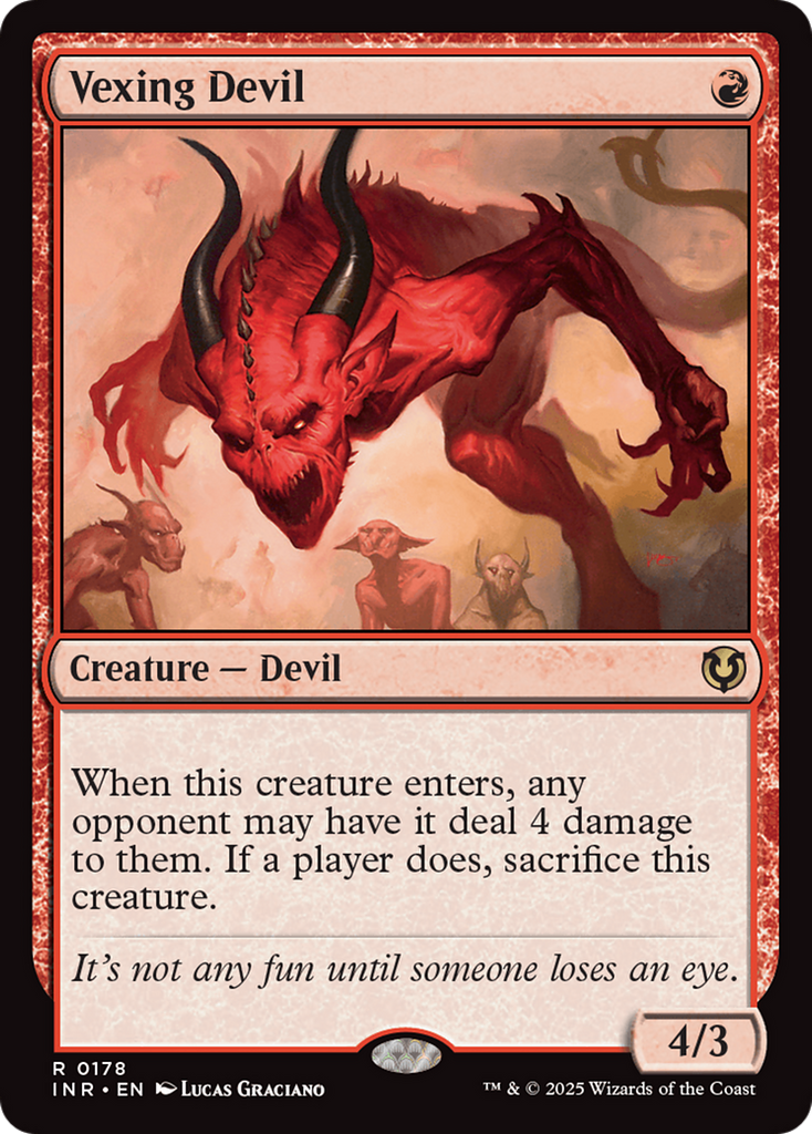 Magic: The Gathering - Vexing Devil - Innistrad Remastered