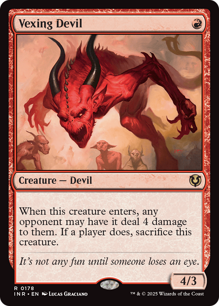 Magic: The Gathering - Vexing Devil - Innistrad Remastered