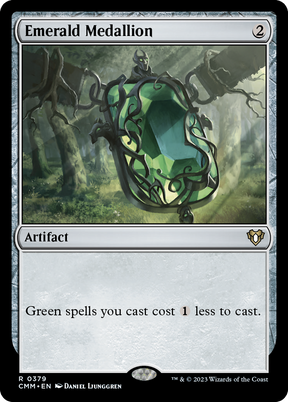 Magic: The Gathering - Emerald Medallion - Commander Masters