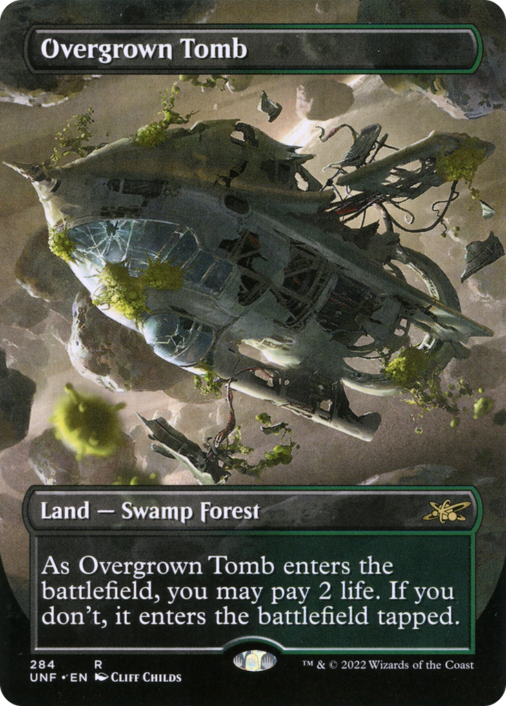 Magic: The Gathering - Overgrown Tomb Foil - Unfinity