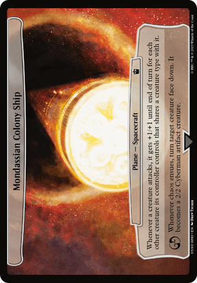 Magic: The Gathering - Mondassian Colony Ship - Doctor Who