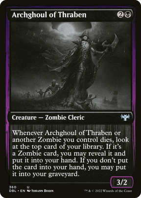 Magic: The Gathering - Archghoul of Thraben - Innistrad: Double Feature