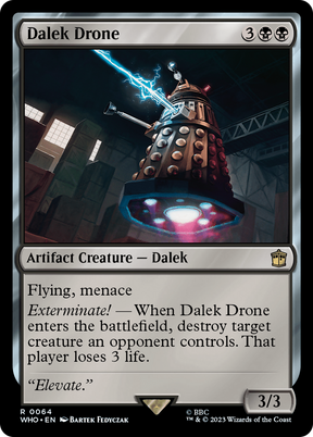 Magic: The Gathering - Dalek Drone - Doctor Who