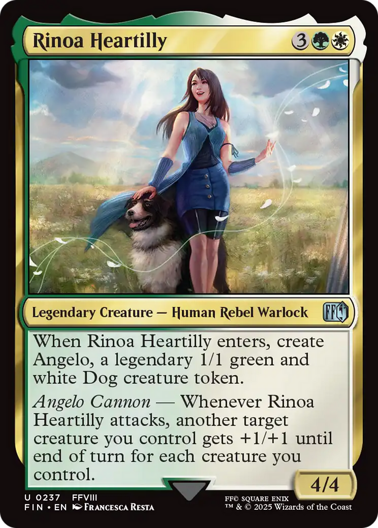 Magic: The Gathering - Rinoa Heartilly Foil - Final Fantasy