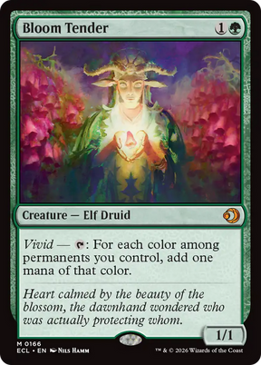 Magic: The Gathering - Bloom Tender Foil - Lorwyn Eclipsed