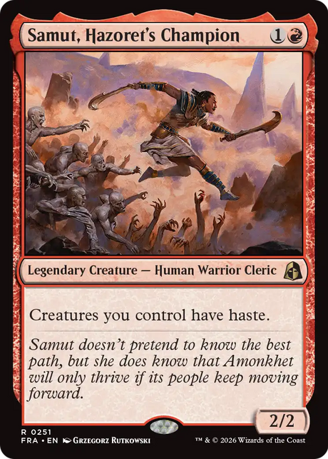 Magic: The Gathering - Samut, Hazoret's Champion - Reality Fracture