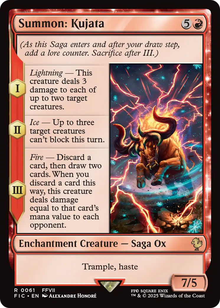 Magic: The Gathering - Summon: Kujata - Final Fantasy Commander