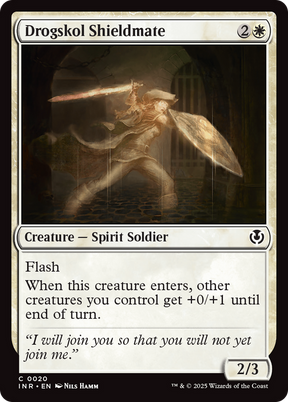 Magic: The Gathering - Drogskol Shieldmate Foil - Innistrad Remastered