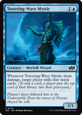 Magic: The Gathering - Towering-Wave Mystic - Foundations Jumpstart