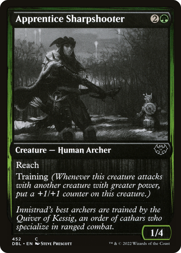 Magic: The Gathering - Apprentice Sharpshooter - Innistrad: Double Feature